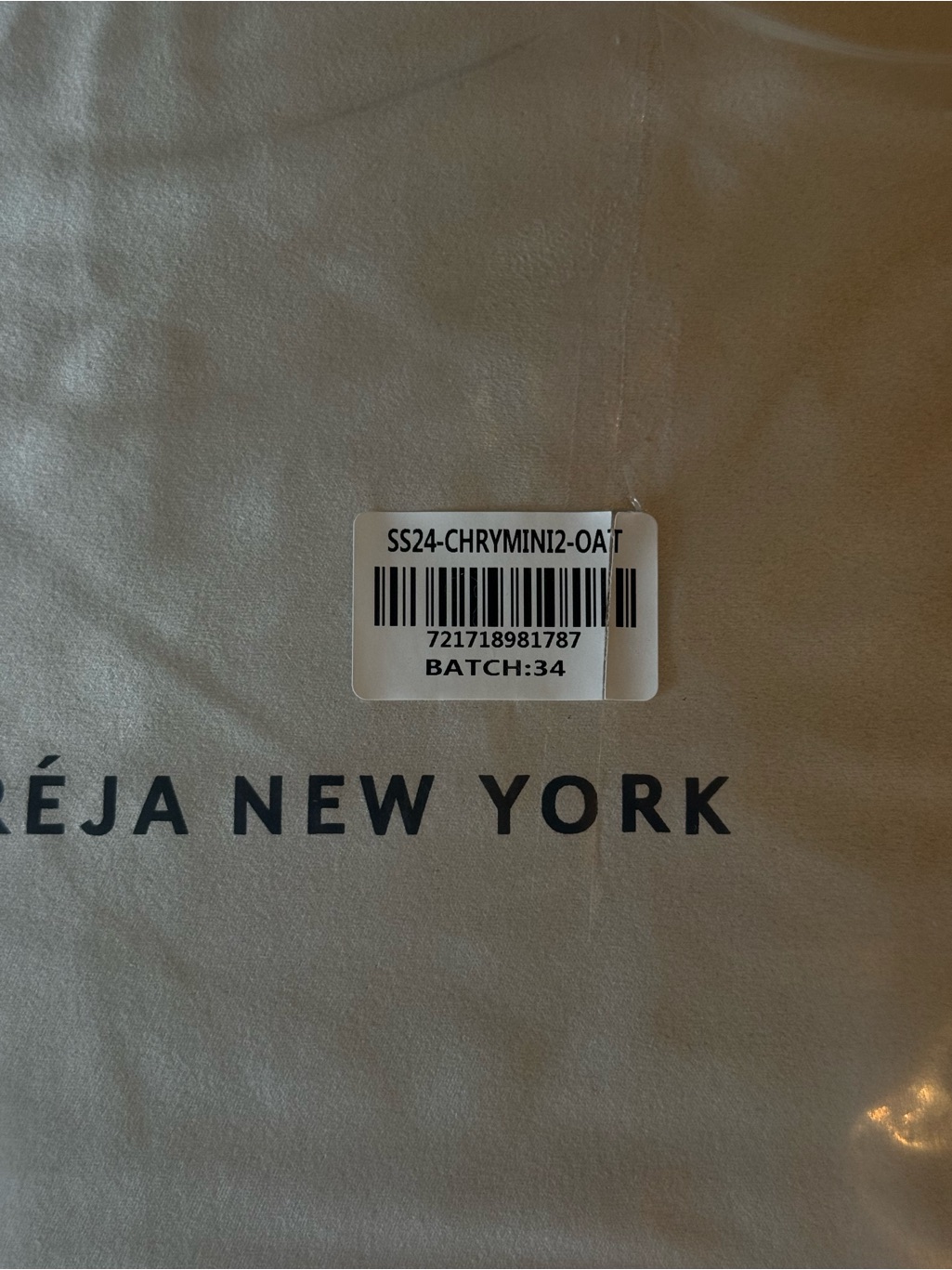 Nwt Freja Mini Chrystie Bag In Oat — image 3 of 3